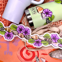 Load image into Gallery viewer, Alaihai-tasi with Cone Shells Wraparound Clear Sticker