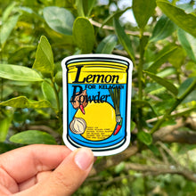 Load image into Gallery viewer, Lemon Powder Sticker 3 in