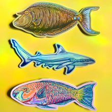 Load image into Gallery viewer, Halu'on Unai (Reef Shark) Sticker 7 in