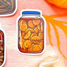 Load image into Gallery viewer, Pickled Goods Variety Clear Sticker 3 in