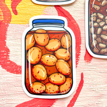 Load image into Gallery viewer, Pickled Goods Variety Clear Sticker 3 in