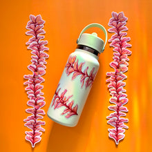 Load image into Gallery viewer, Sunset Plumeria Strand Wraparound Clear Sticker