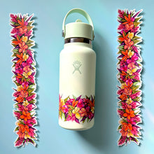 Load image into Gallery viewer, Flower Crown Wraparound Clear Sticker