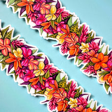 Load image into Gallery viewer, Flower Crown Wraparound Clear Sticker