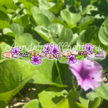 Load image into Gallery viewer, Alaihai-tasi with Cone Shells Wraparound Clear Sticker