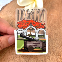 Load image into Gallery viewer, Hagatna Clear Sticker 3 in