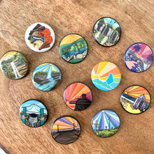 Load image into Gallery viewer, Guam Buttons Variety 1.5 in