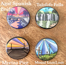 Load image into Gallery viewer, Guam Buttons Variety 1.5 in