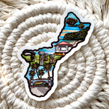 Load image into Gallery viewer, Scenic Guam Clear Sticker 3 in - 5 in