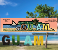 Load image into Gallery viewer, Guam Seal, Ypao Beach Wraparound Sticker