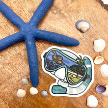 Load image into Gallery viewer, Snorkel w/ a View Clear Sticker 3 in