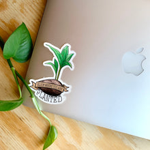 Load image into Gallery viewer, Coconut Palm Sticker 4 in