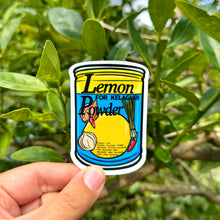 Load image into Gallery viewer, Lemon Powder Sticker 3 in
