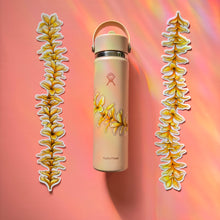 Load image into Gallery viewer, Sunlit Plumeria Strand Wraparound Clear Sticker
