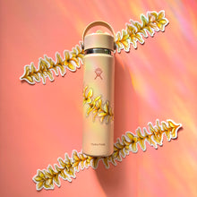 Load image into Gallery viewer, Sunlit Plumeria Strand Wraparound Clear Sticker
