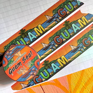 Guam Seal Washi Tape