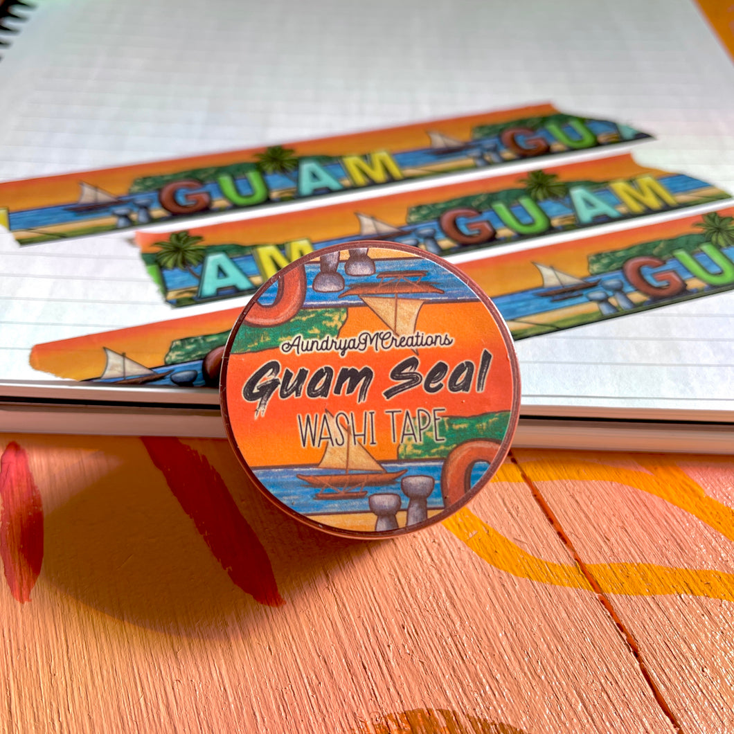 Guam Seal Washi Tape