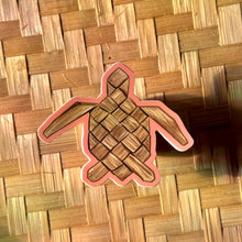 Load image into Gallery viewer, Woven Turtle Sticker 3 in

