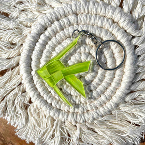 Woven Fish Keychain 2.5 in