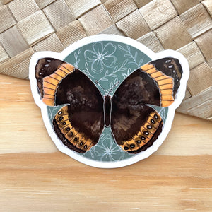 Mariana Eight Spotted Butterfly Sticker 3 in