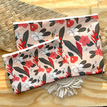 Load image into Gallery viewer, Tropical Floral Pouch
