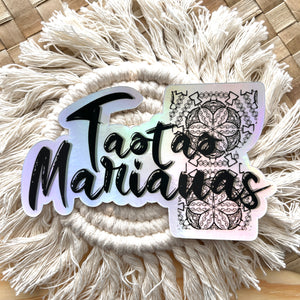 Taotao Marianas Sticker 3 in / 5in