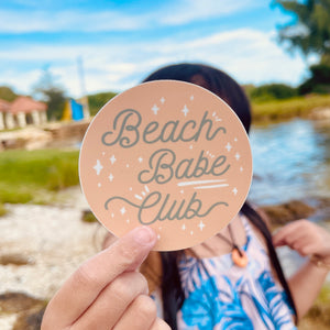 Beach Babe Club Sticker 3 in