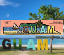 Load image into Gallery viewer, Guam Seal, Ypao Beach Wraparound Sticker
