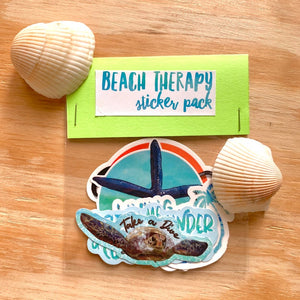 Beach Therapy Sticker Pack