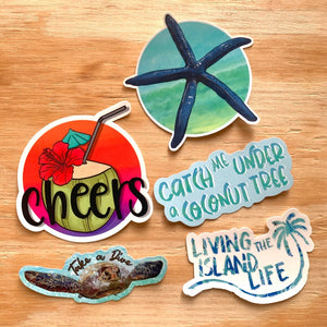 Beach Therapy Sticker Pack